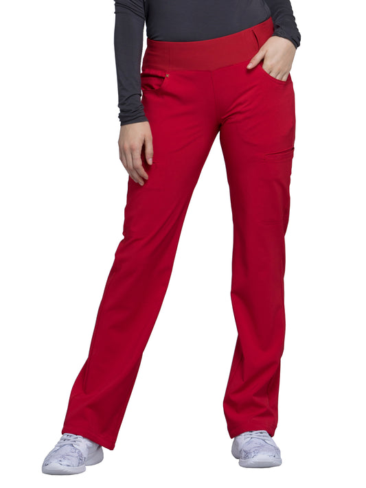 Women's 4-Pocket Mid Rise Pant