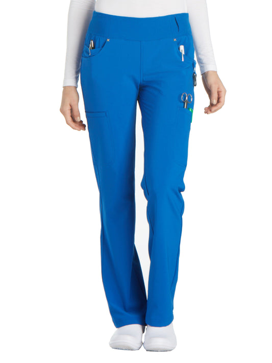 Women's 4-Pocket Mid Rise Pant