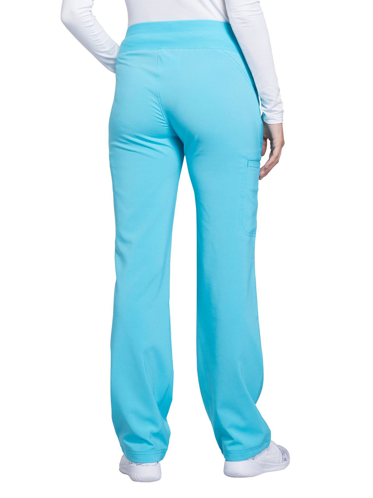 Women's 4-Pocket Mid Rise Scrub Pant