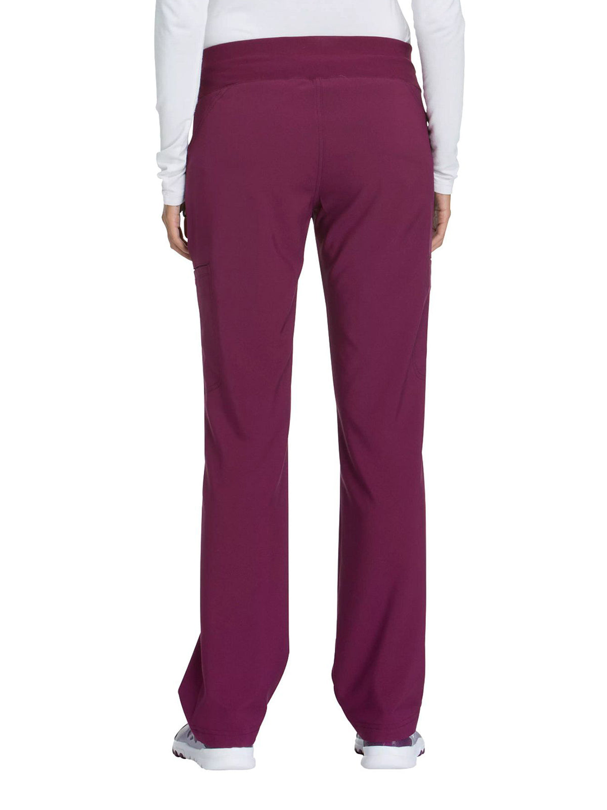 Women's 4-Pocket Mid Rise Scrub Pant