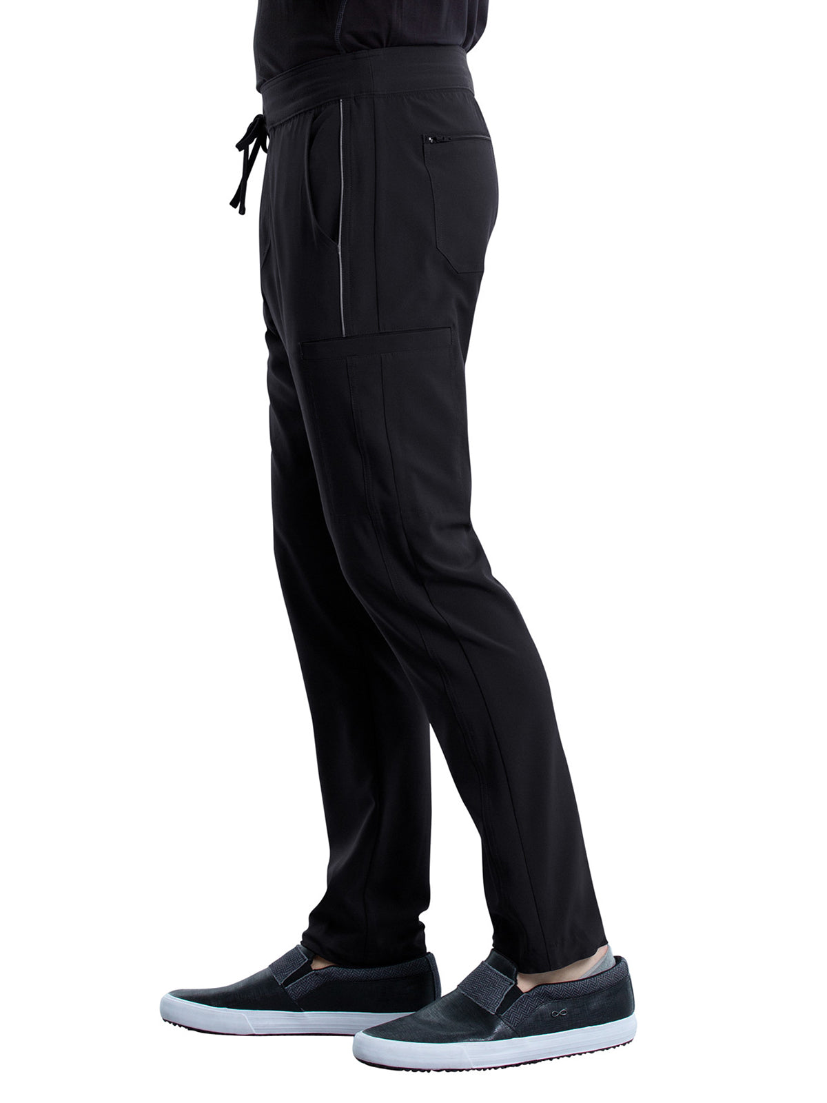 Men's 7 Pocket Tapered Leg Drawstring Cargo Pant