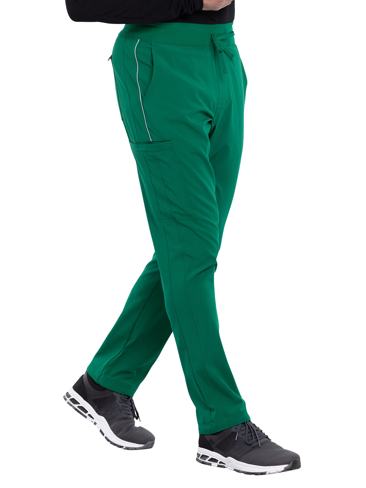 Men's 7 Pocket Tapered Leg Drawstring Cargo Pant