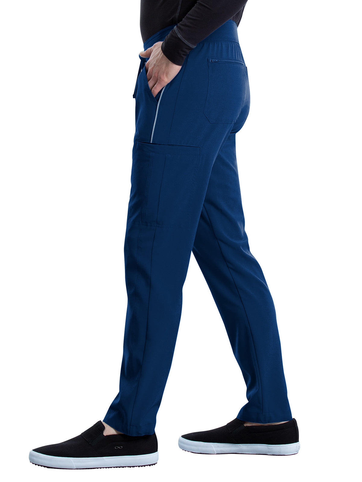 Men's 7 Pocket Tapered Leg Drawstring Cargo Pant