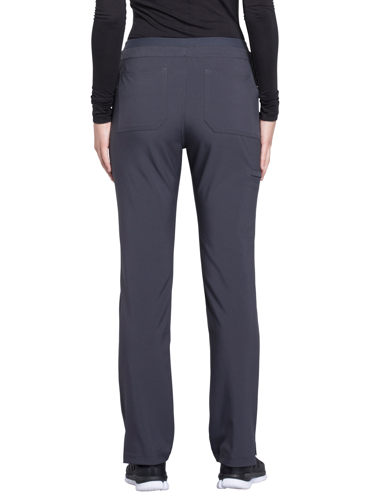 Women's Mid Rise Tapered Leg Drawstring Pant