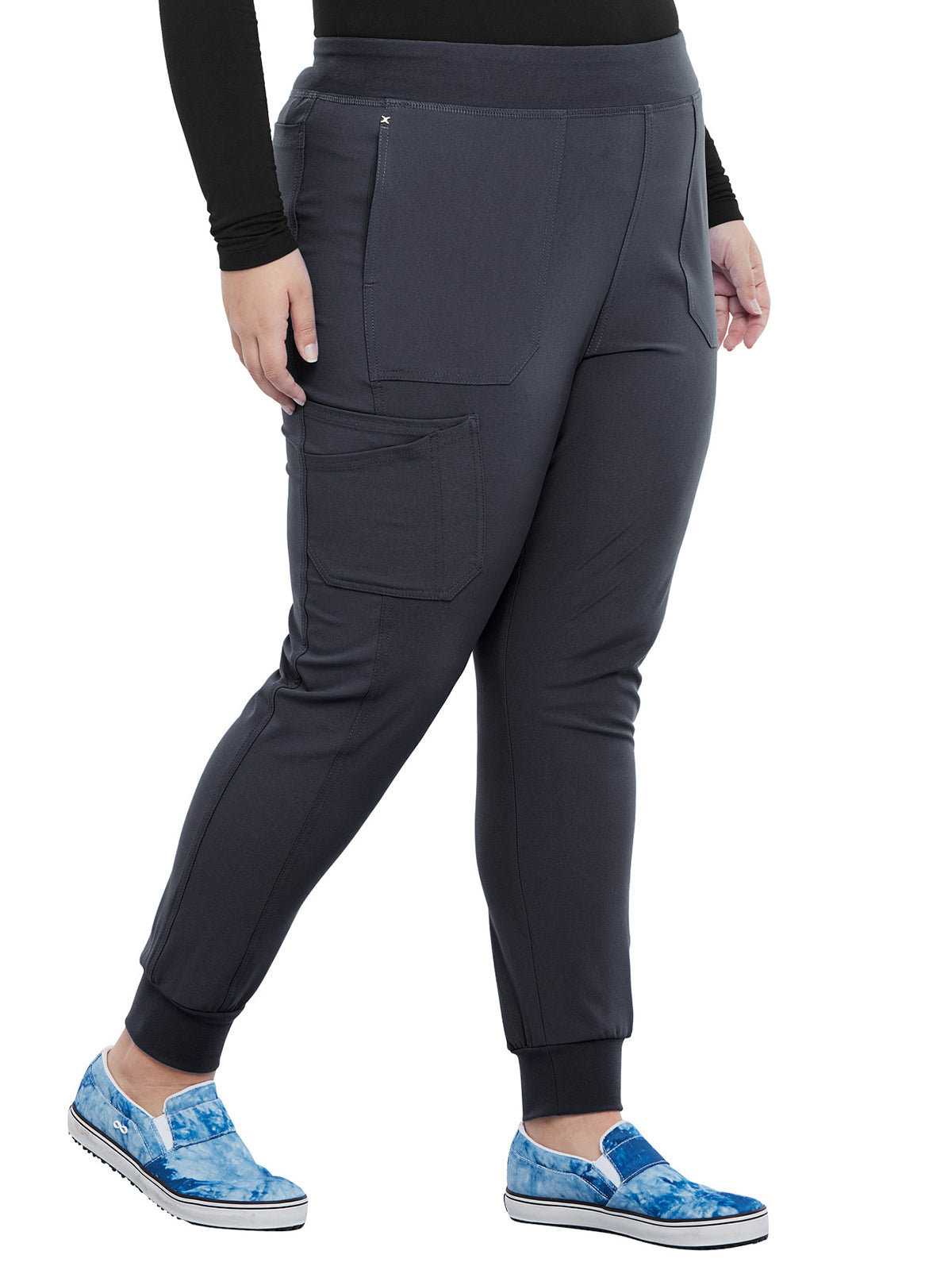 Women's 7-Pocket Mid Rise Jogger Pant