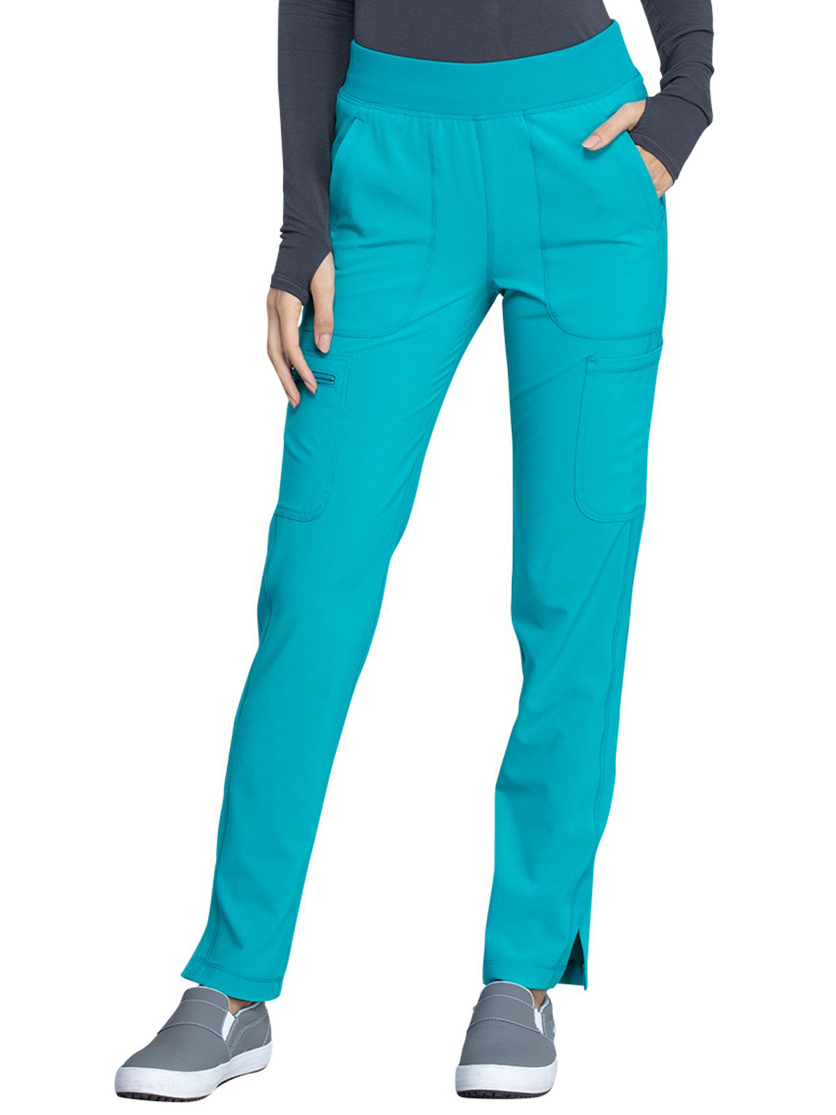 Women's Mid Rise Tapered Leg Pant