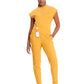Women's High-Rise Skinny Leg Pant - CK067A - Gold Rush