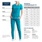 Women's Mid Rise Tapered Leg Drawstring Pant - CK092 - Iron