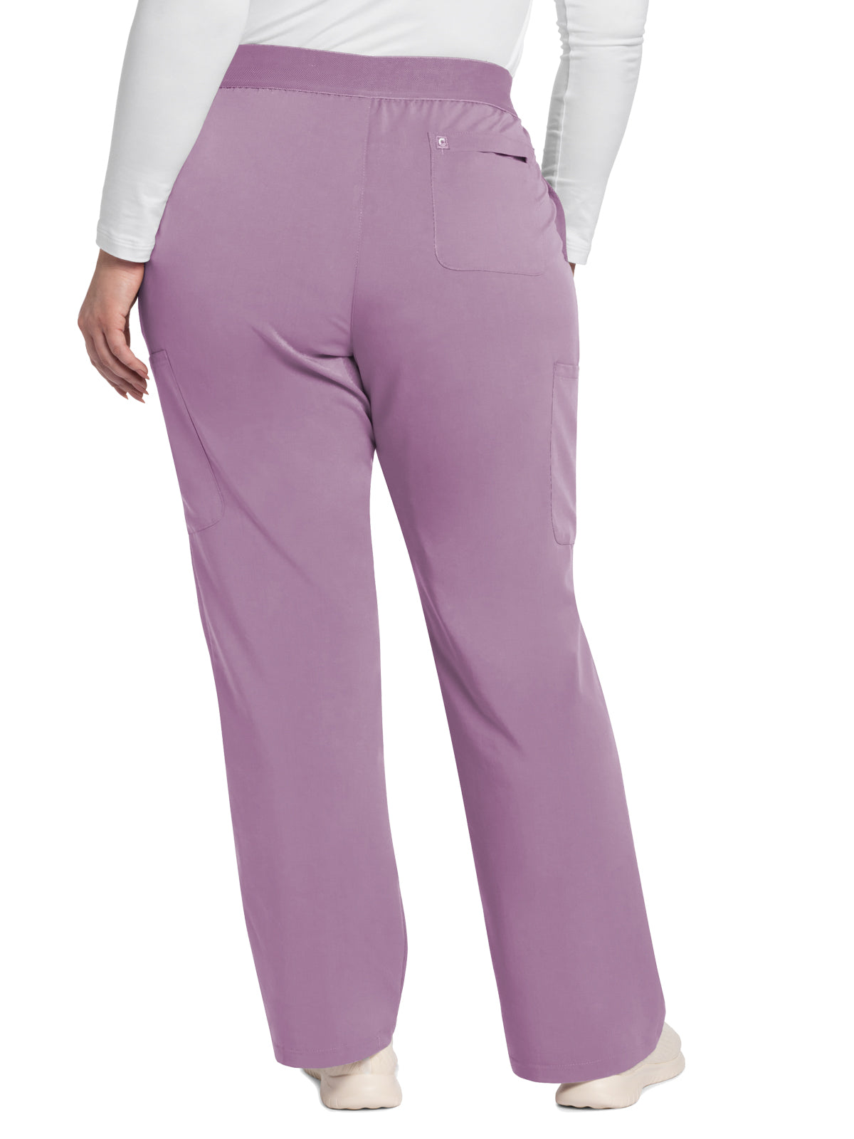 Women's 5-Pocket Mid Rise Moderate Flare Leg Pant