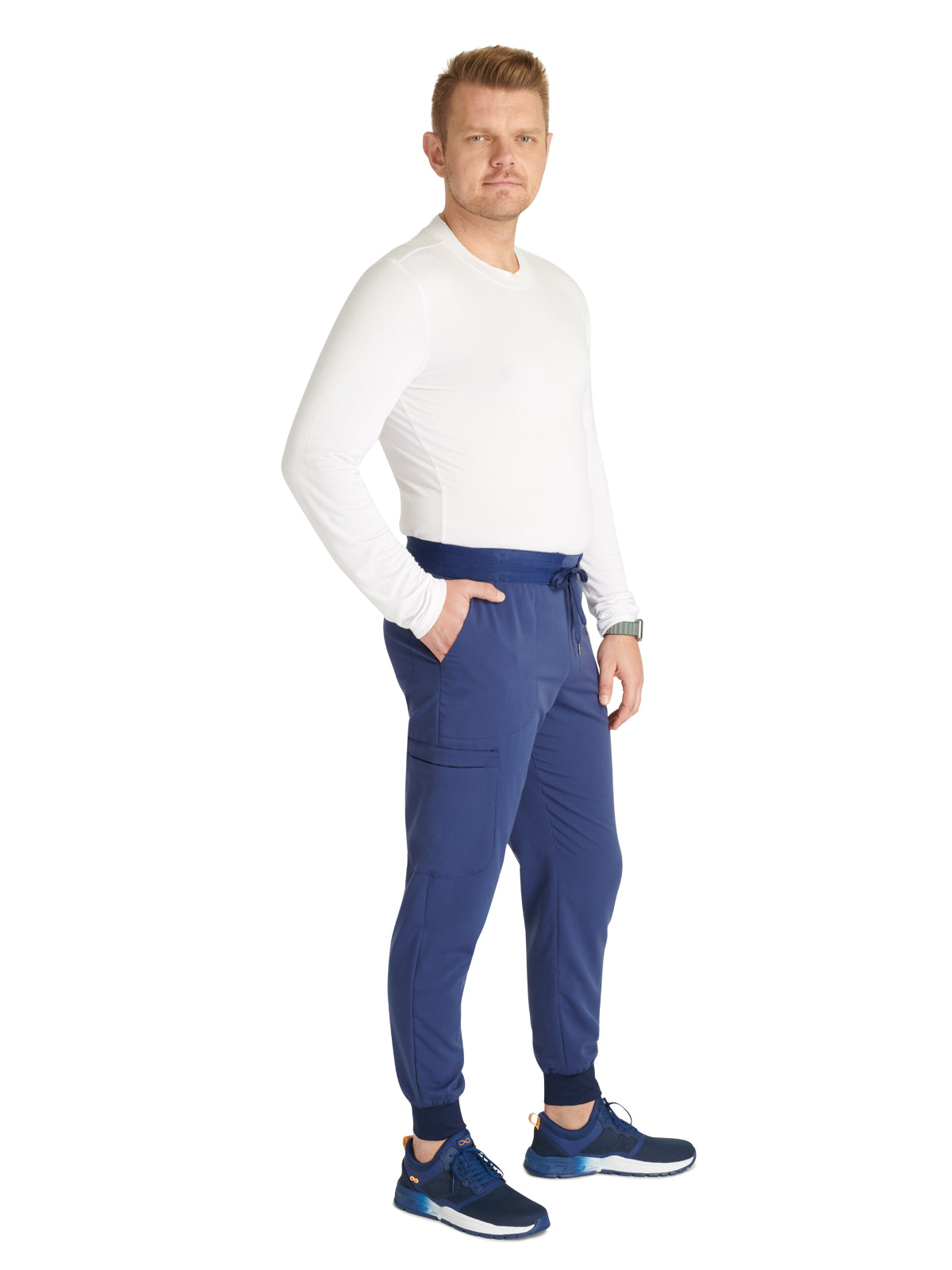 Men's Mid Rise Jogger Scrub Pant