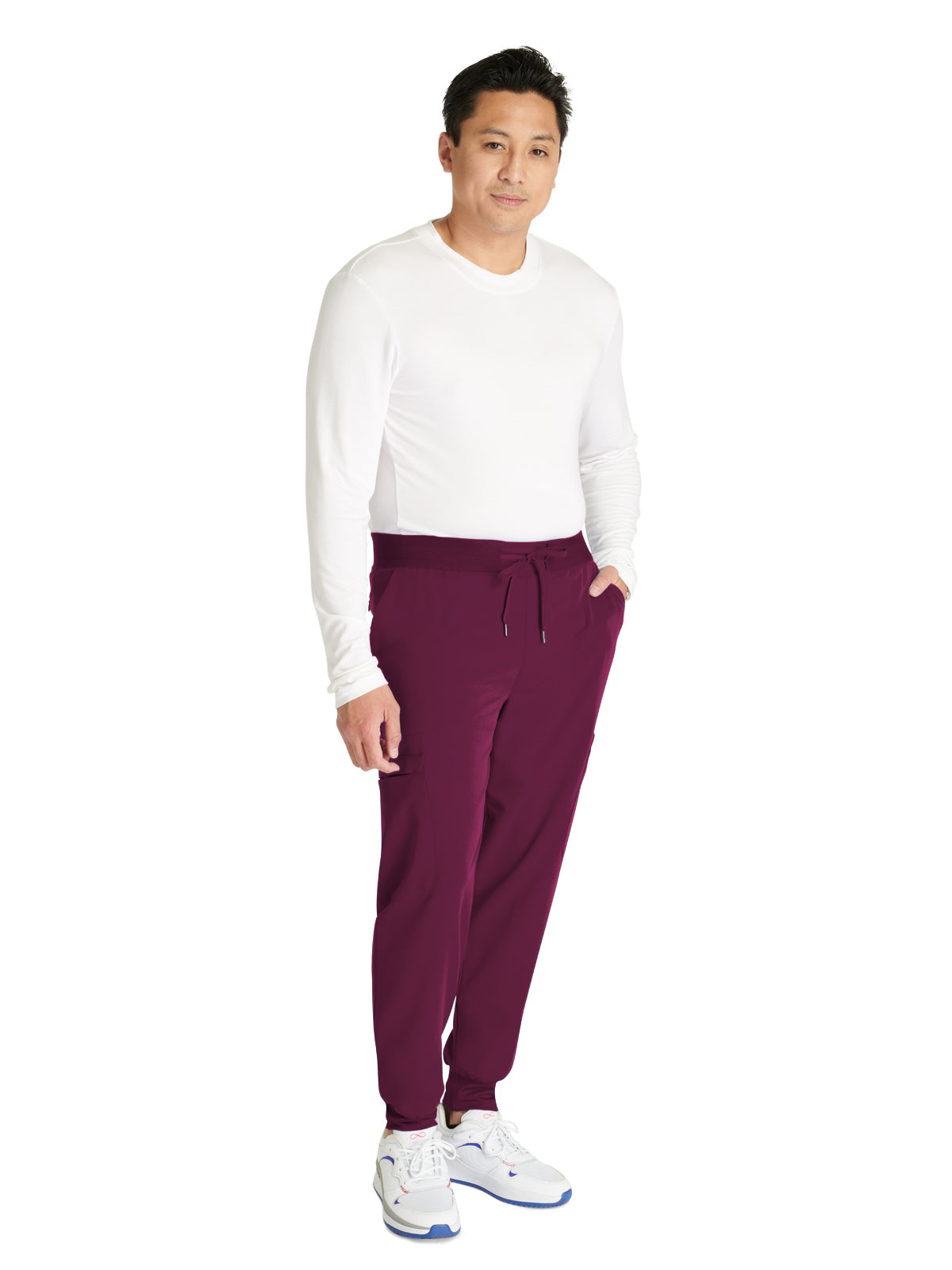 Men's Mid Rise Jogger Scrub Pant