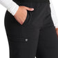 Women's Mid Rise Pull On Straight Leg Scrub Pant