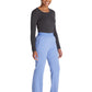 Women's Mid Rise Pull On Straight Leg Scrub Pant