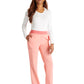 Women's Mid Rise Pull On Straight Leg Scrub Pant