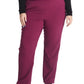 Women's Mid Rise Pull On Straight Leg Scrub Pant