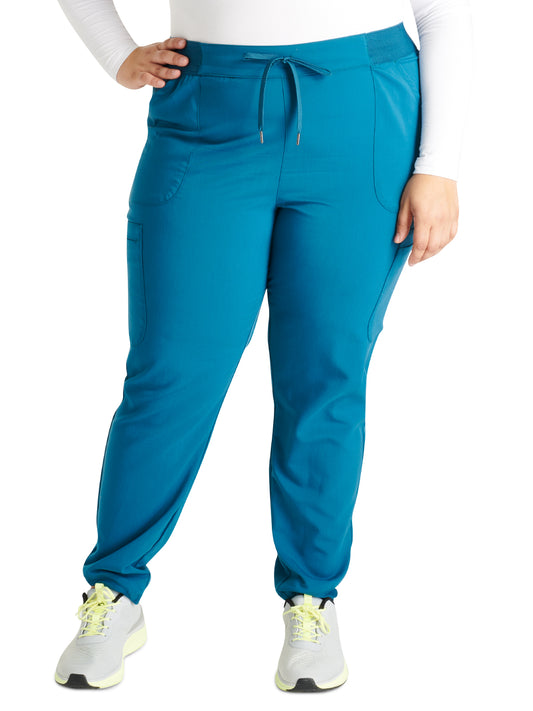 Women's Mid Rise Pull On Jogger Pant