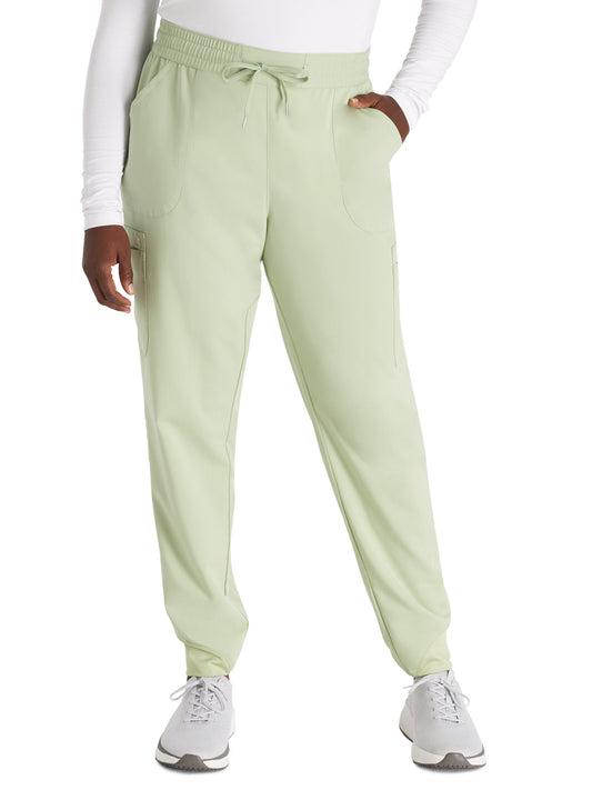 Women's Mid Rise Pull On Jogger Scrub Pant