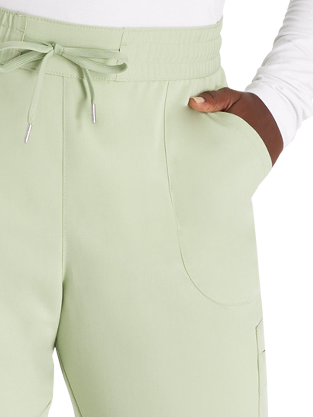 Women's Mid Rise Pull On Jogger Scrub Pant