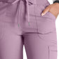 Women's Mid Rise Pull On Jogger Scrub Pant