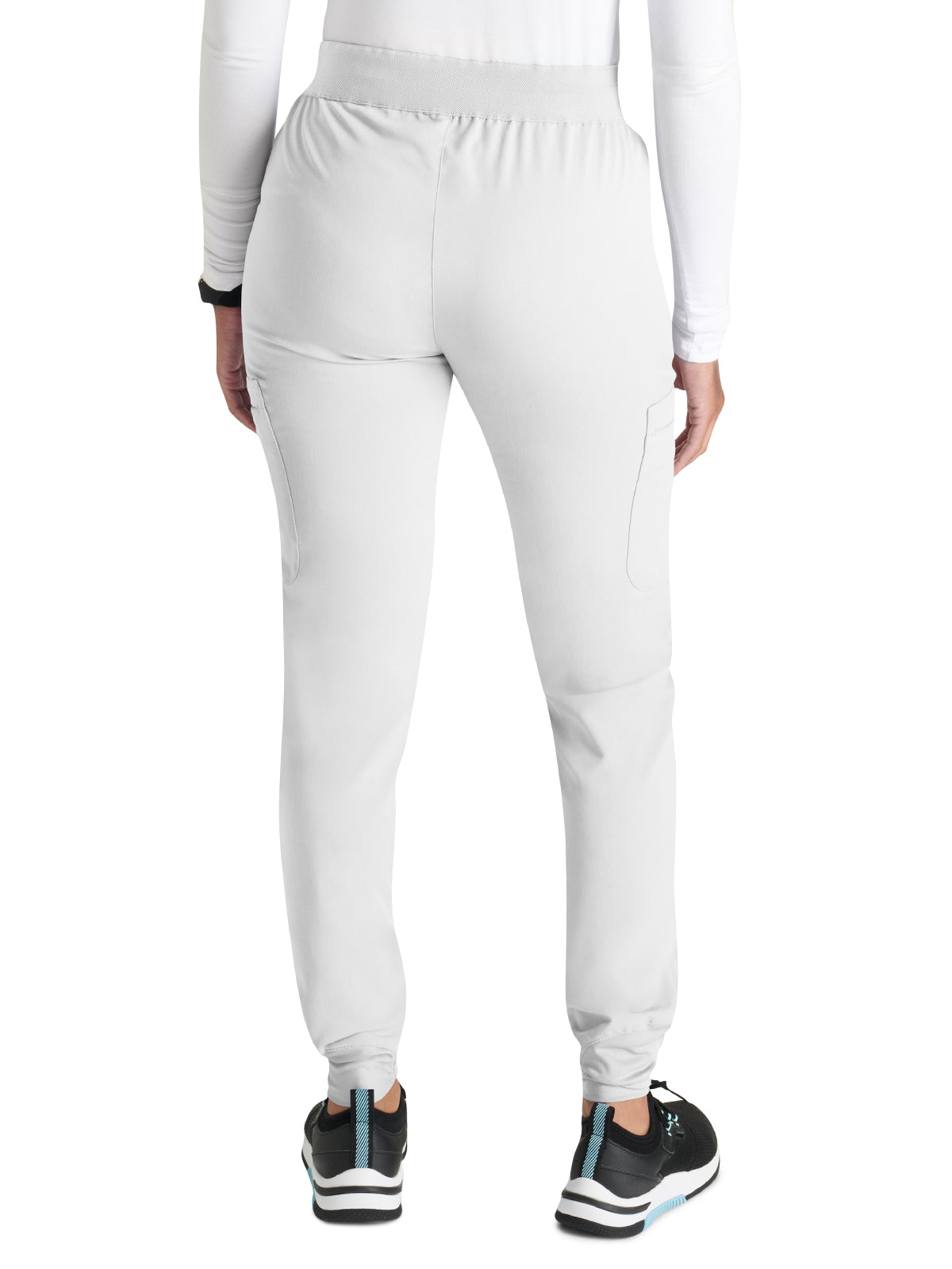 Women's Mid Rise Pull On Jogger Scrub Pant