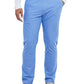Men's Faux Front Fly Tapered Leg Pull-on Pant - CK185 - Ciel Blue