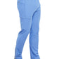 Men's Faux Front Fly Tapered Leg Pull-on Scrub Pant