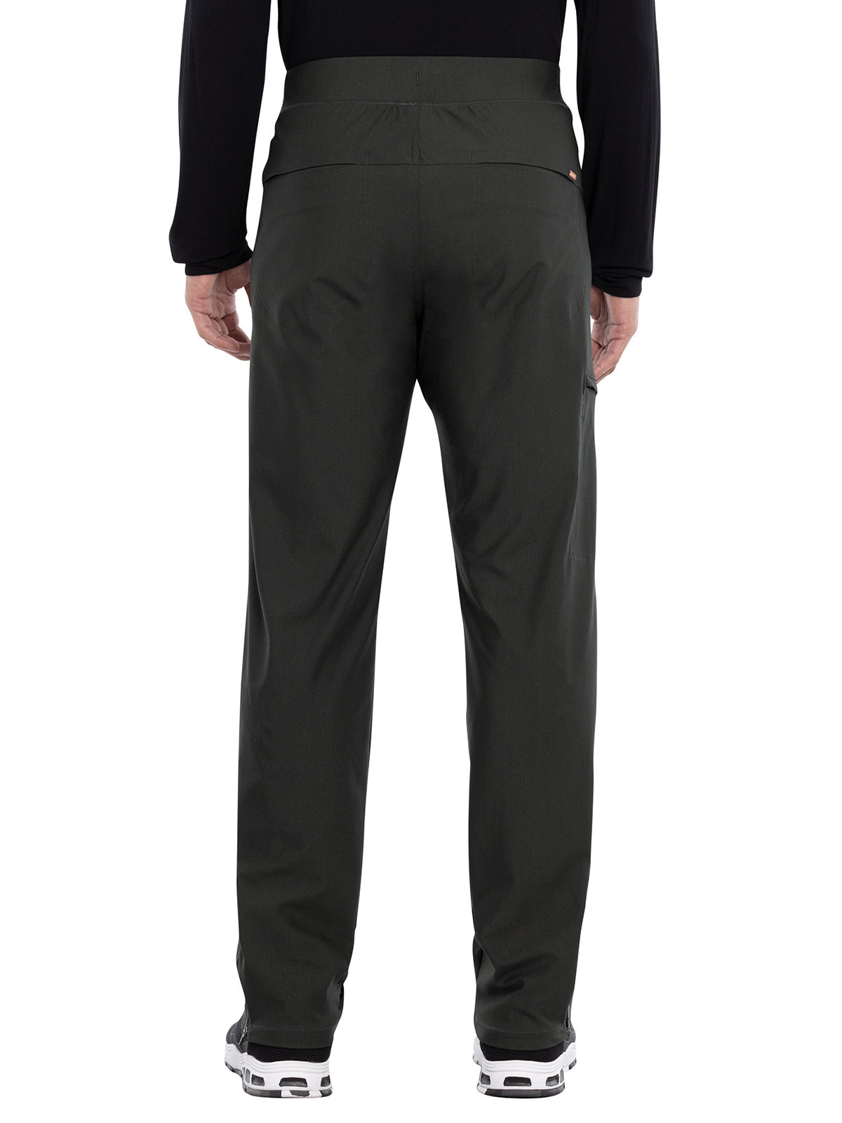 Men's Faux Front Fly Tapered Leg Pull-on Scrub Pant