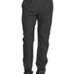 Men's Faux Front Fly Tapered Leg Pull-on Pant - CK185 - Pewter