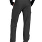 Men's Faux Front Fly Tapered Leg Pull-on Pant - CK185 - Pewter