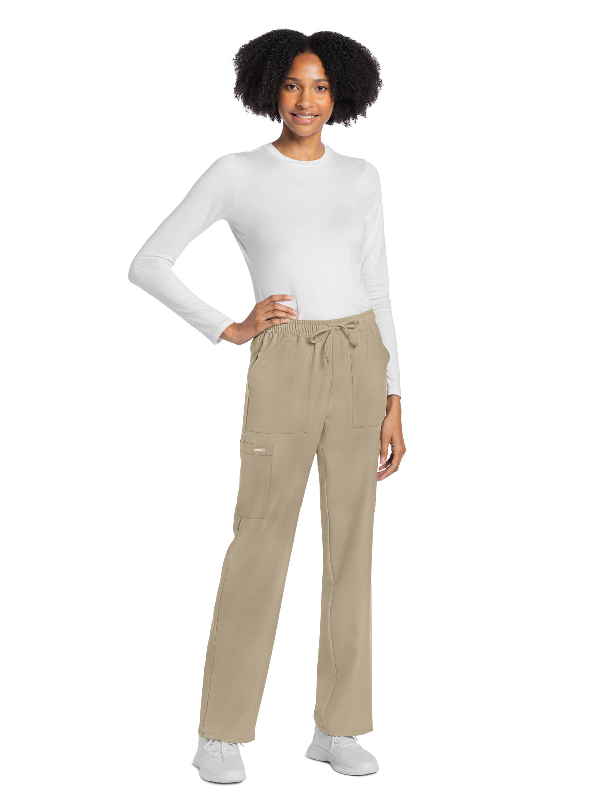 Women's 4-Pocket Drawstring Cargo Pant