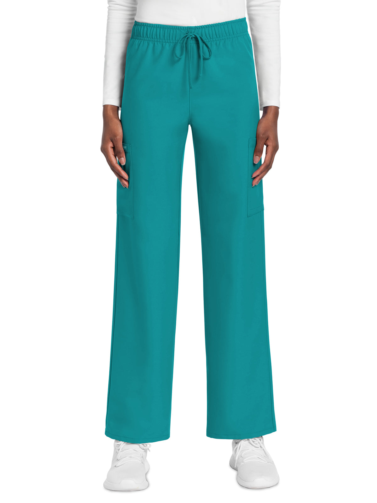 Unisex 3-Pocket Mid Rise Drawstring Pant