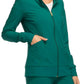 Women's 2 Pocket Zip Front Scrub Jacket