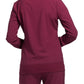 Women's 2 Pocket Zip Front Scrub Jacket