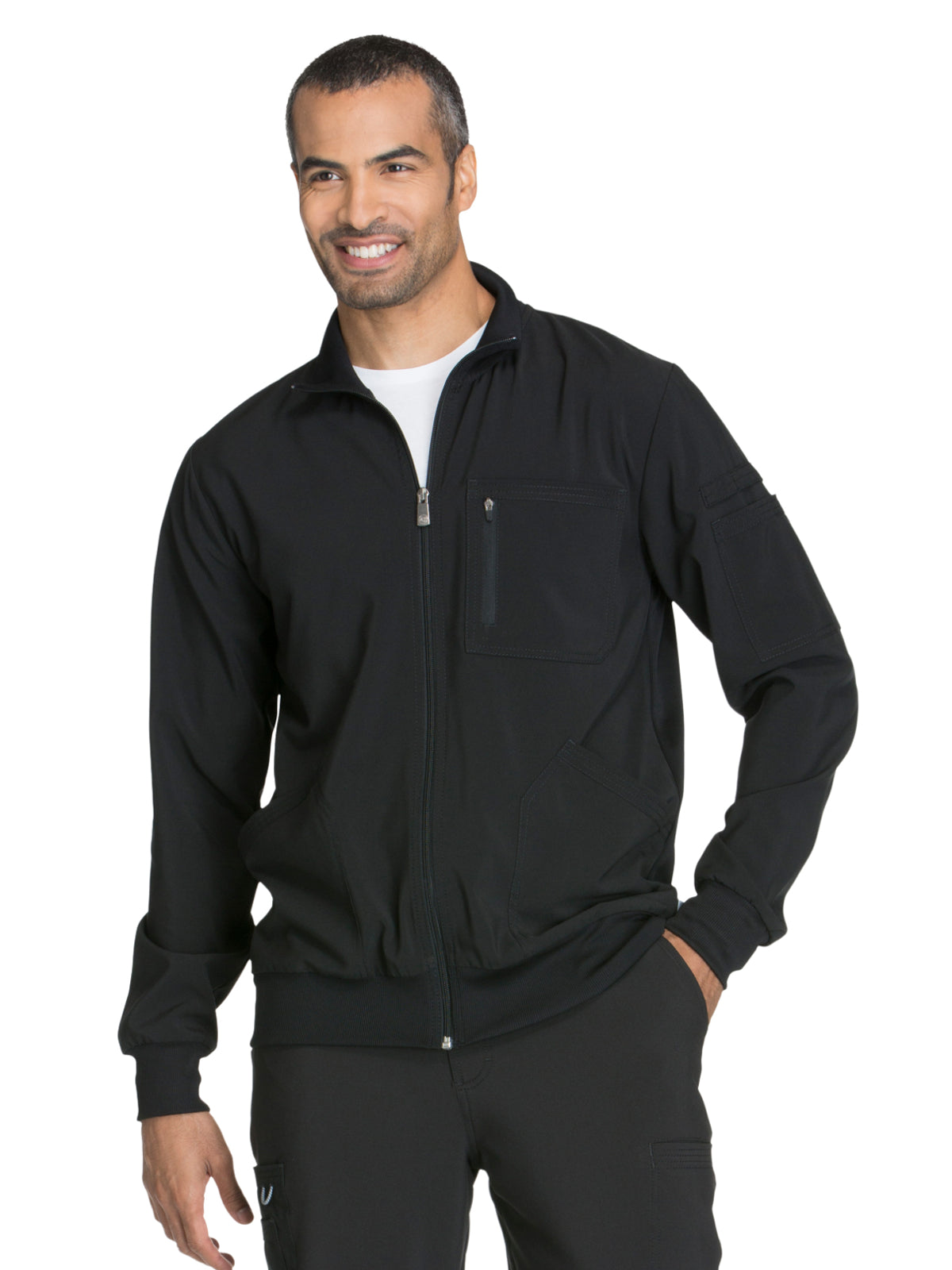 Men's 5-Pocket Zip Front Jacket