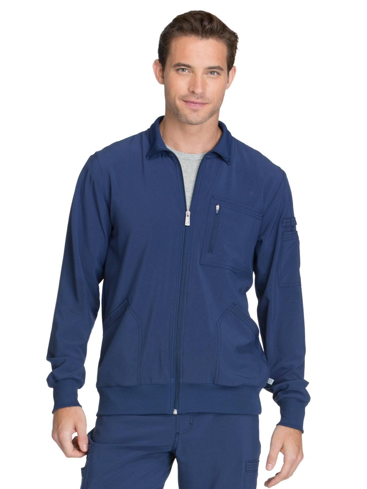 Men's 5-Pocket Zip Front Jacket