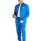 Men's Zip Front Scrub Jacket