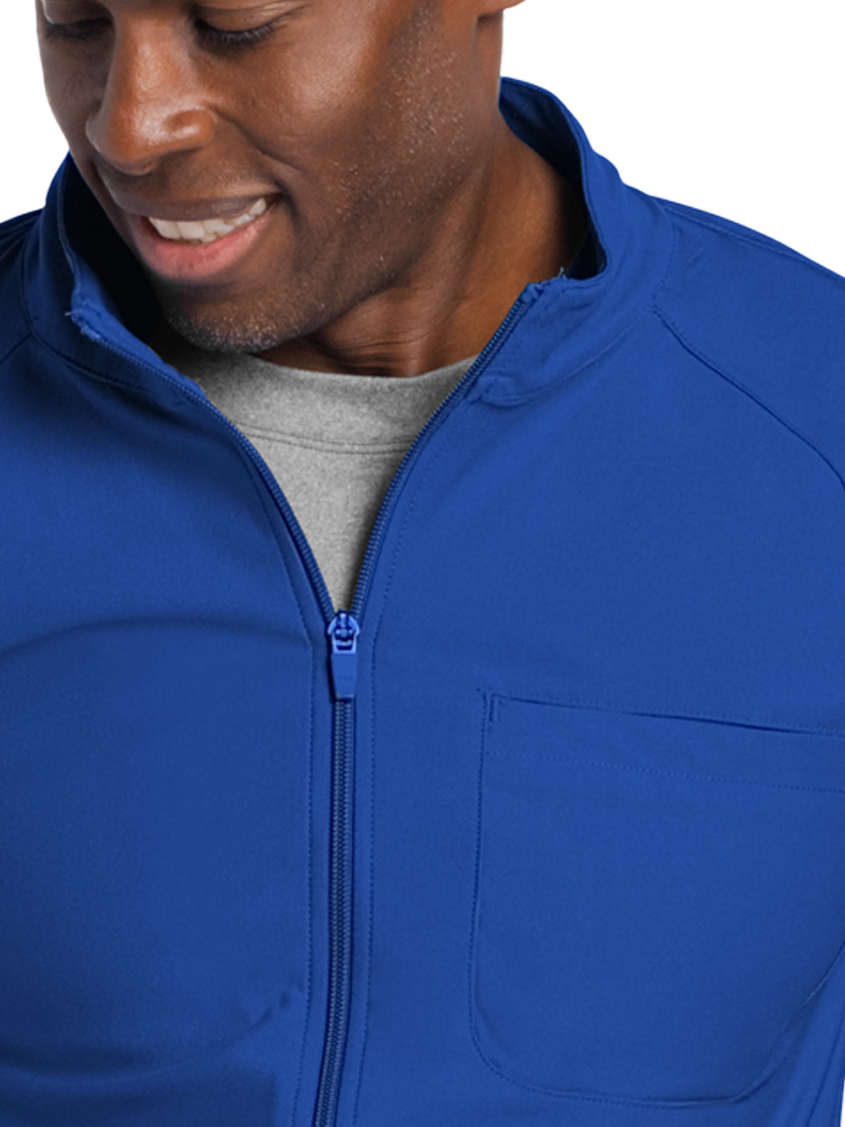 Men's 3-Pocket Zip Front Jacket