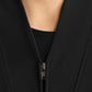Women's 2-Pocket Warm-Up Jacket - CK353 - Black