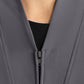 Women's 2-Pocket Warm-Up Jacket - CK353 - Pewter
