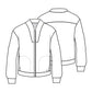 Women's 2-Pocket Warm-Up Jacket - CK353 - Black