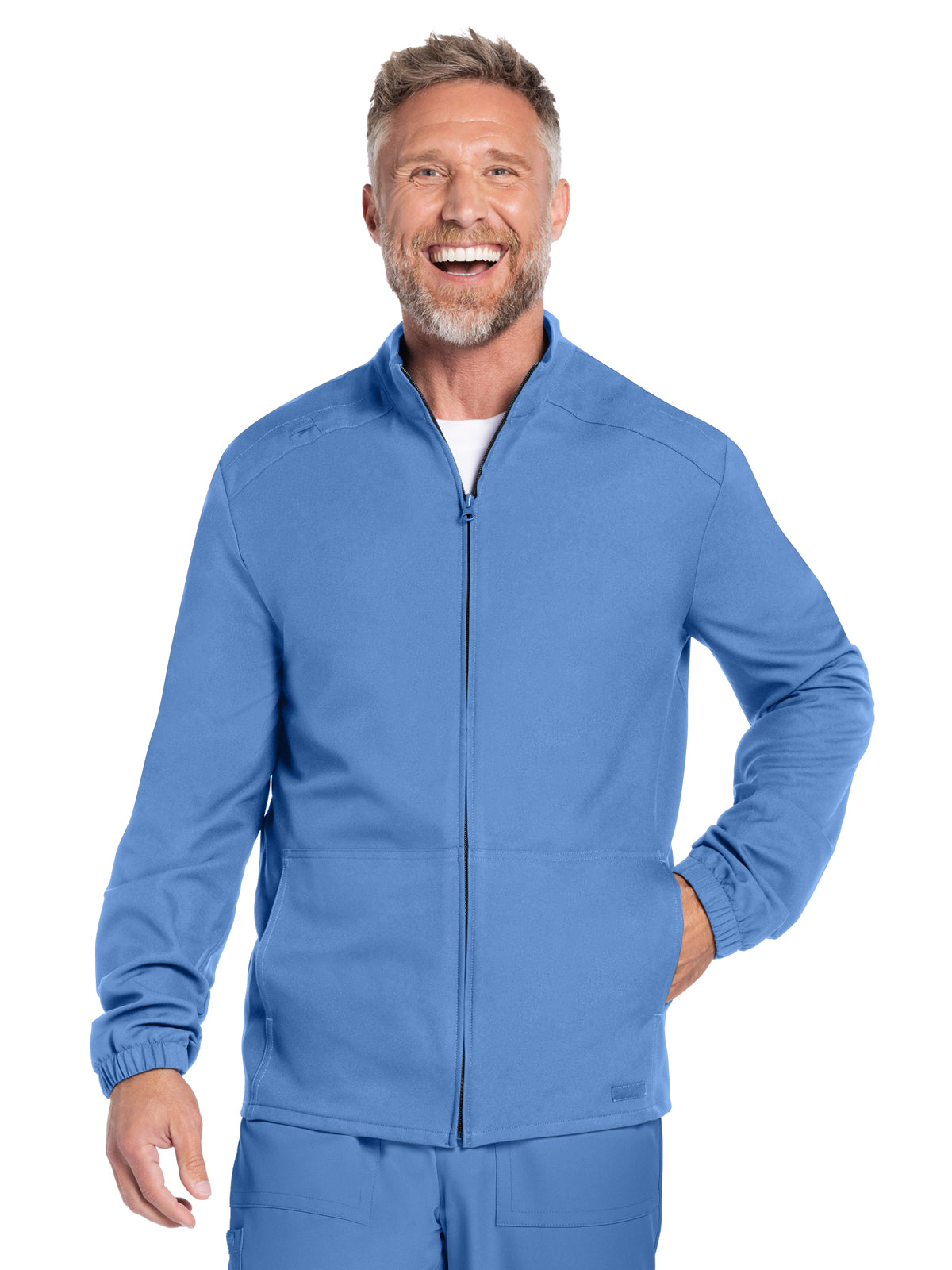 Men's 2-Pocket Zip Front Jacket