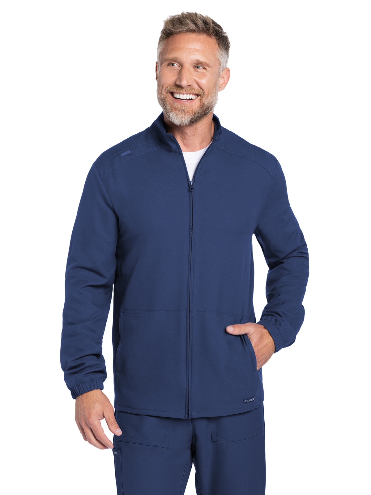 Men's 2-Pocket Zip Front Jacket