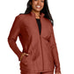 Women's Mock Neck Zip Front Jacket