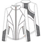 Women's Mock Neck Zip Front Jacket