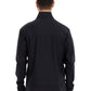 Men's Stand Up Collar Zip Front Jacket - CK399 - Black