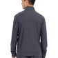 Men's Stand Up Collar Zip Front Scrub Jacket