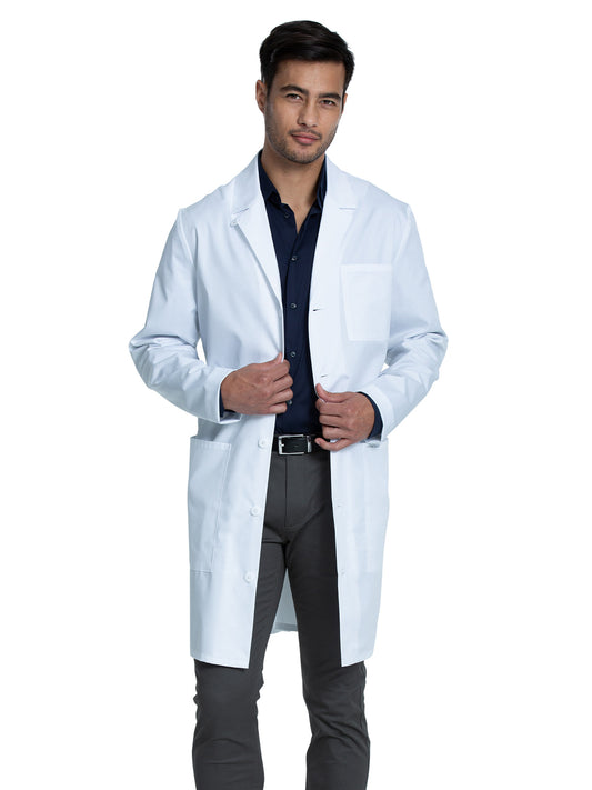 Men's Three-Pocket 38" Full-Length Lab Coat