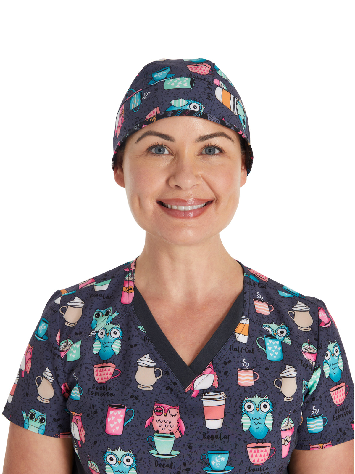 Unisex Print Scrub Hat