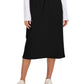 Women's 2-Pocket Elastic Waist Skirt