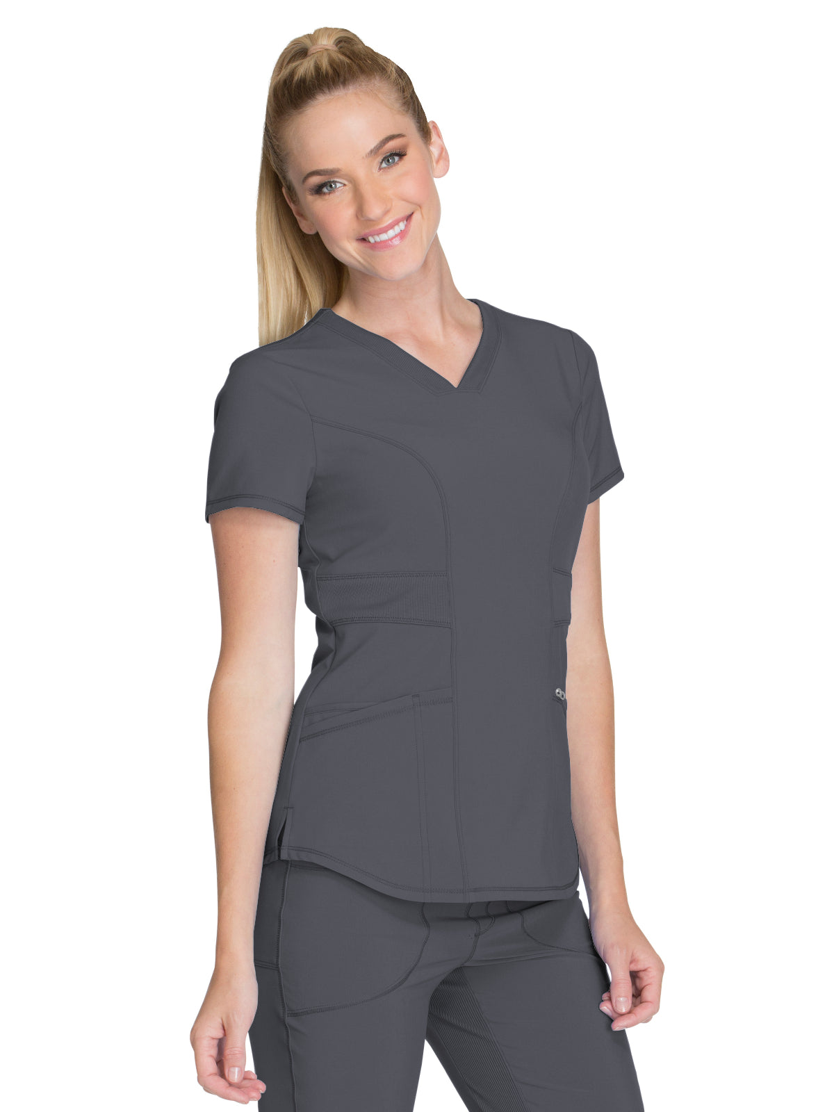 Women's 3-Pocket V-Neck Top